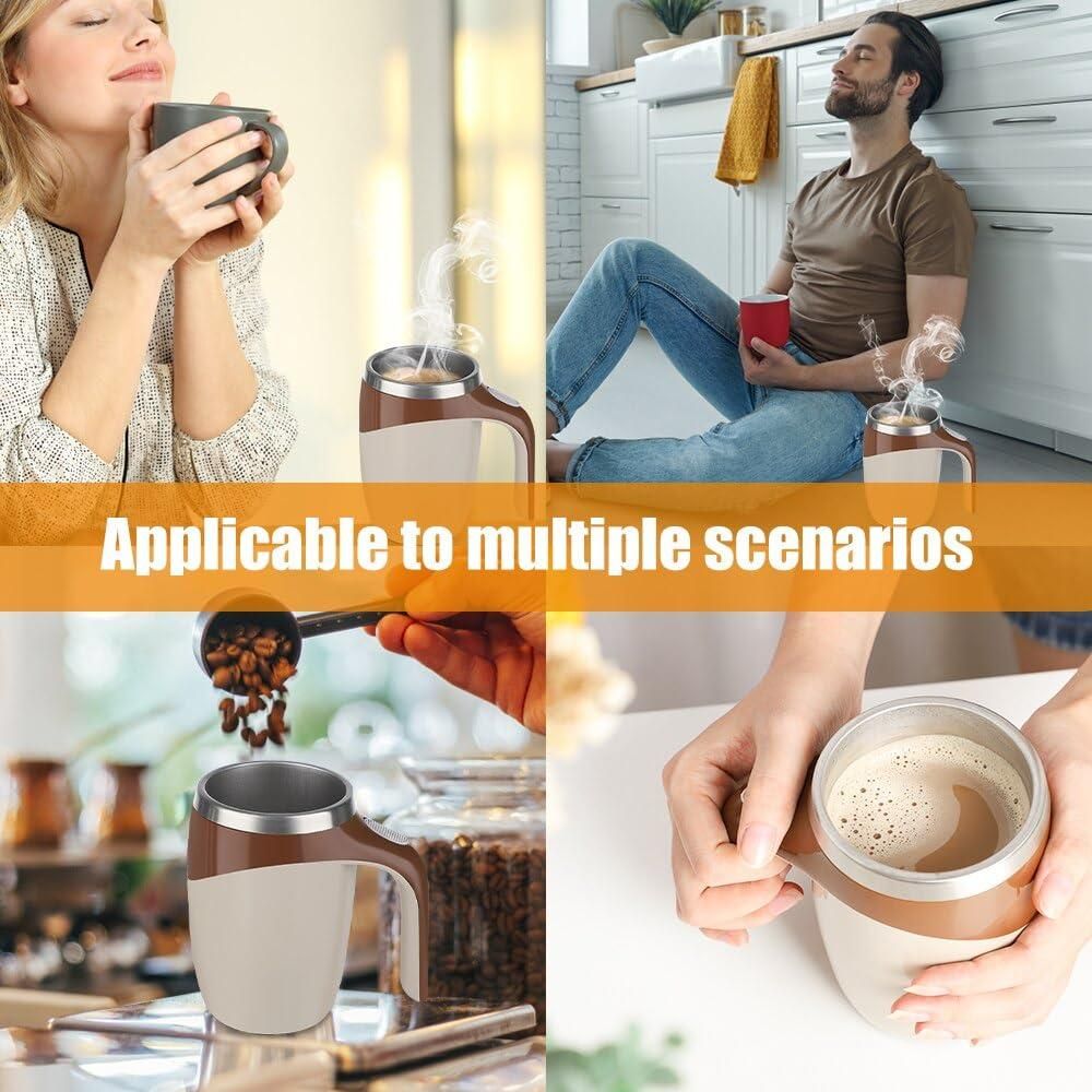 Self Stirring Magnetic Mug (USE WELCOME15) DISCOUNT